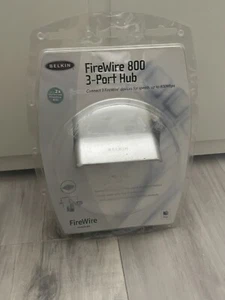 Belkin FireWire 800 3-Port Hub F5U624-APL NEW - Picture 1 of 4