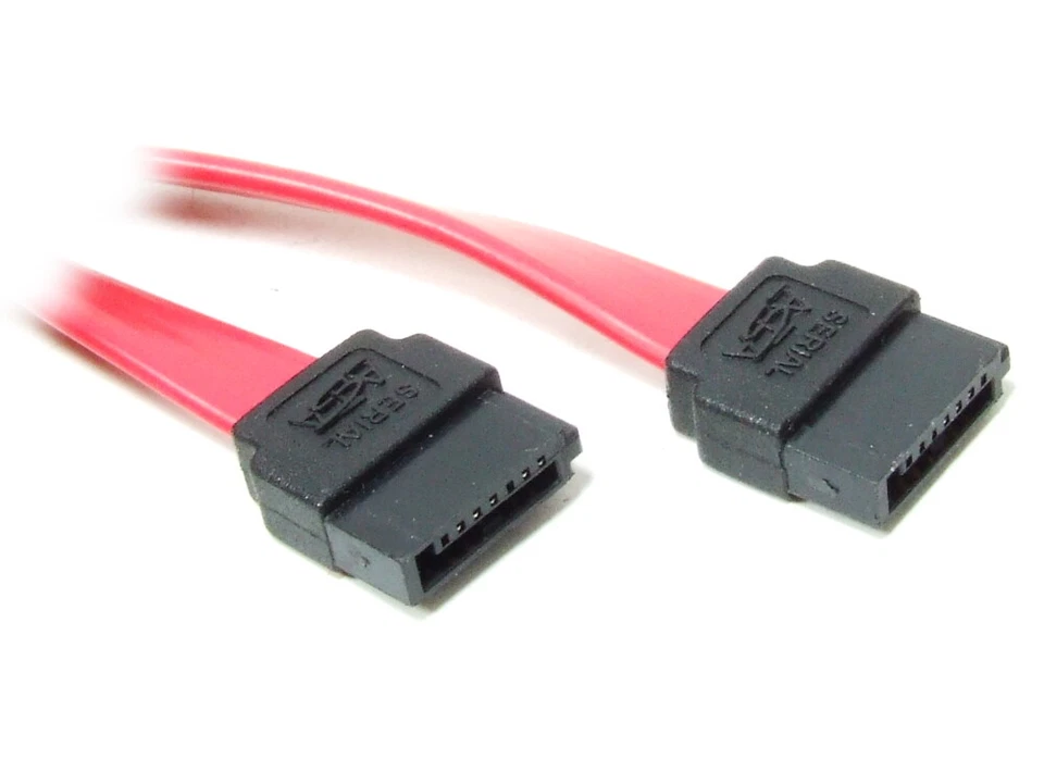 5x Serial ATA SATA 7-Pin Connector Data Transfer Cable/ Seriell Daten-Kabel 40cm - Bild 1 von 1