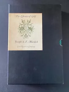 The Library of Golf, Joseph Murdoch - 1968 - Signed - 1st Ed Hardcover Book w/SC - Picture 1 of 12