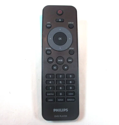 Philips 2422 549 01929 DVD Genuine Remote DVP398237, DVP398037, DVP3980, DVP3982 - Image 1 of 3