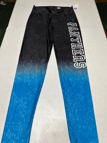 Carolina Panthers Zubaz Pants Women's Leggings Tights Large New Cover