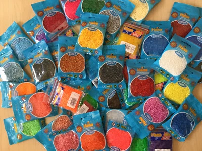 2000er Hama mini Bügelperlen 501-xx, Ø 2,5 mm, Zubehör z.B. Stiftplatten