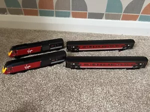 Hornby Virgin Intercity 125 Train And Carriages Working Lights - Picture 1 of 7