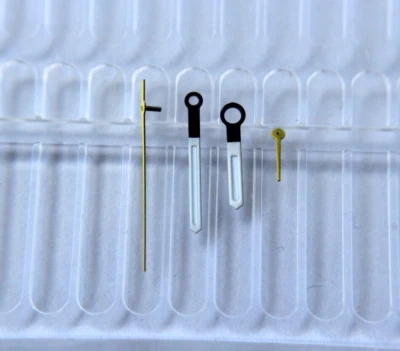 MARKENLOS Lancette adatte per Seiko Std Min Sek Zeiger set completo 6139-800x, 6139-70xx, 6139-60xx