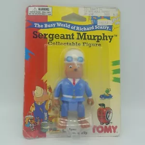 Sergeant Murphy Busy World Of Richard Scarry Collectable Figure TOMY 1995 NEW - Picture 1 of 5