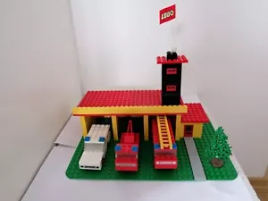 Lego 347 Feuerwehrstation - Vintage (1970) - ohne OBA sonst komplett - Bild 1 von 1