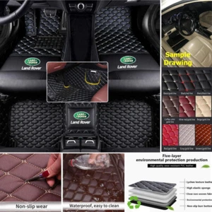 For Land Rover Range Rover Custom Car Floor Mats Anti-slip Carpets All Weather - Imagen 1 de 32