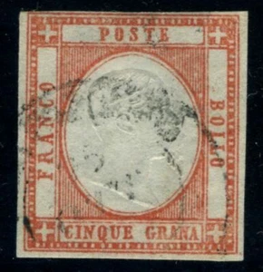 Italien Neapel Provinzen 1861 5 Gran gebraucht Sas 21 CV 300 $ 191231006 - Bild 1 von 2
