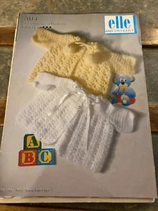 Giacche matinée bambino Elle modello uncinetto 3 strati e 4 strati 2014 - Foto 1 di 1