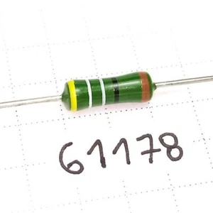 Widerstand 499R 1W 1% 50ppm Metallfolie Professional Draloric SMA0411 Axial x25 Stück - Bild 1 von 2
