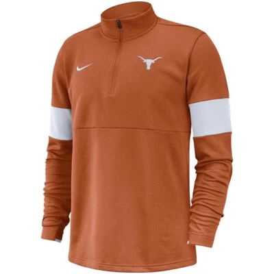 Jaqueta Pulôver Nike Masculina Texas Half Zip Coaches Sideline Performance Grande G - Imagem 1 de 4