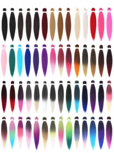 Estensioni capelli intrecciati pre allungati trecce CyberloxShop spaventa trecce ombra - Foto 1 di 57