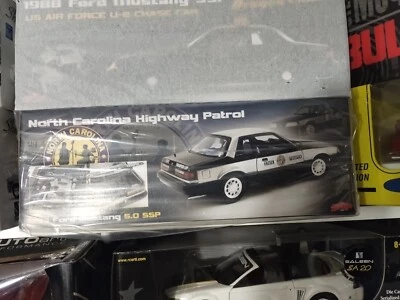 GMP 1993 Ford Mustang 5.0 SSP North Carolina Highway Patrol 1:18 Scale Diecast  - Image 1 of 4