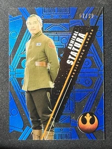Admiral Statura 2016 Star Wars High Tek Pattern 1 feuille arc-en-ciel bleue /99 SW-91 - Photo 1 sur 3