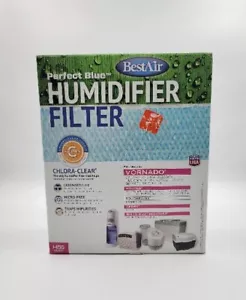 Filtro Umidificatore Best Air Perfect Blu 2 pz H55 Clora-Trasparente Nuovo! - Foto 1 di 6