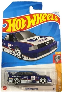 Hot Wheels Audi 90 Quattro, Blue, Loose - Picture 1 of 3