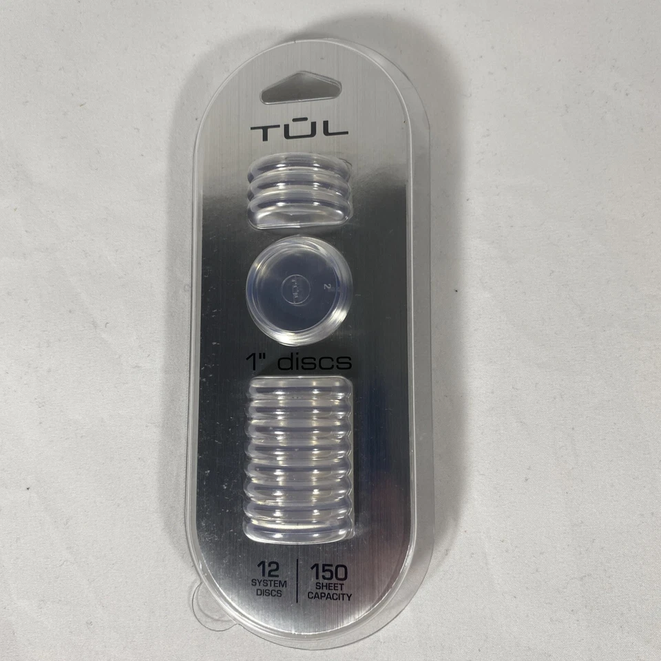 TUL 1 Inch Discs Black 150 Sheet Capacity