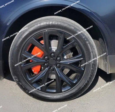 Cadillac XT5 rojo personalizado hecho en metal cubiertas de pinza de freno para Cadillac XT5 Foto 1 de 4