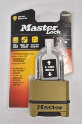Master Lock Magnum Combination Padlock w 1.5" Shackle M175XDLF - Image 1 of 4