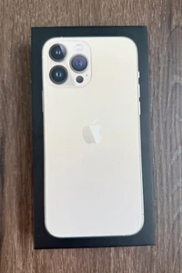 Original Box for Apple iPhone 13 PRO MAX with SIM Ejector & Manuals / Gold - Photo 1 sur 4