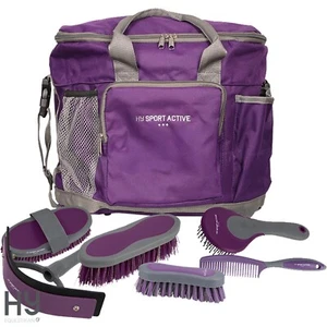 Complete Grooming Kit With Bag by Hy Sport Active ROYAL VIOLET Great Present - Picture 1 of 11