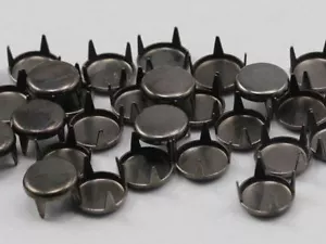 Größe 30 Silber Antik Spot Nagelkopf 4 Zinken nicht rostend - 100 Stück - Bild 1 von 1