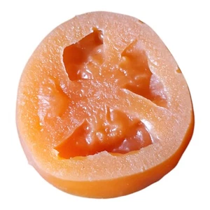 Tomatenscheibe 2x2 (Zoll) Kühlschrank Kühlschrankmagnet - Bild 1 von 3