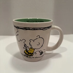 Erdnüsse Charlie braun snoopy Kaffeebecher Kite ""Take A Little Time"" Markenzeichen - Bild 1 von 8