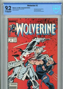 Wolverine #2 (1988) | 9.2 NM- | NEWSSTAND | Silver Samurai | Jessica Drew - Bild 1 von 6