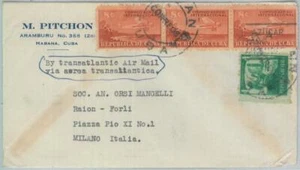 81600 - La Habana - HISTORIA POSTAL - Matasellos de propaganda en FUNDA AÑOS 50 Azúcar - Imagen 1 de 1