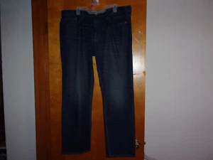 JEANS UOMO GOODFELLOW ALL SEASON GAMBA DRITTA,TOTAL FLEX DEMIN DK BLUE NUOVI #2 - Foto 1 di 4