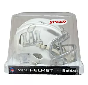 Minicasco de velocidad Super Bowl LI Ice Riddell NFL New England Patriots vs. Halcones - Imagen 1 de 20