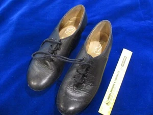 Bioch Kids Tap Dance Shoes - Black Size 6 1/2 - used - some scuffs see photos - Picture 1 of 9
