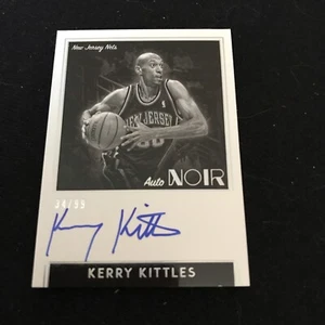 2018-19 Noir Kerry Kittles Autograph Noir Auto #34/99 Nets - Picture 1 of 2