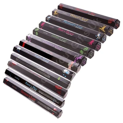 Set of 6 Stamford Black Incense Sticks