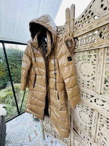 Traum Marc Cain Wintermantel N4 40 Carsten Ungetragen Jacke Lack Knaller Neu - Bild 1 von 12