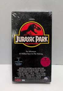 Jurassic Park VHS New Factory Sealed 1993 Universal Watermarks - Picture 1 of 9