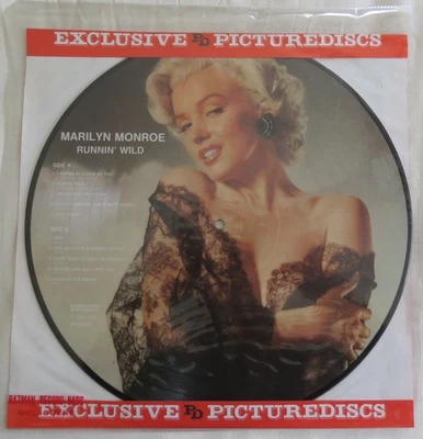 Marilyn Monroe - Runnin' Wild - 1985 Netherlands picture disc LP - EX - Image 1 of 4