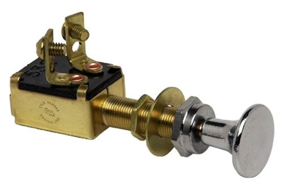 Cole Hersee (M-628-Bp) Spst Push-Pull Switch - Image 1 of 1