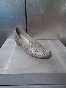 Neuwertige RIEKER Halbschuhe Gr 40 grau beige Pumps Ballerinas #1507 - Bild 1 von 13
