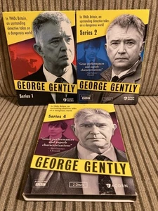 George Gently Series 1, 2, & 4 DVD Lot British Detective BBC Acorn DVDs - Imagen 1 de 3