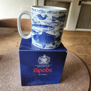 Spode Fisherman Mug From The Spode Blue Room Collection - Picture 1 of 3