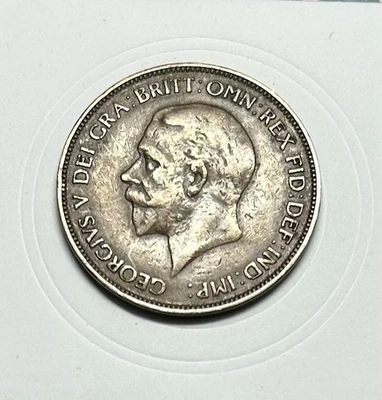 1932🇬🇧 Great Britain One Penny Bronze King George V Circulated (GB250) - Image 1 of 2