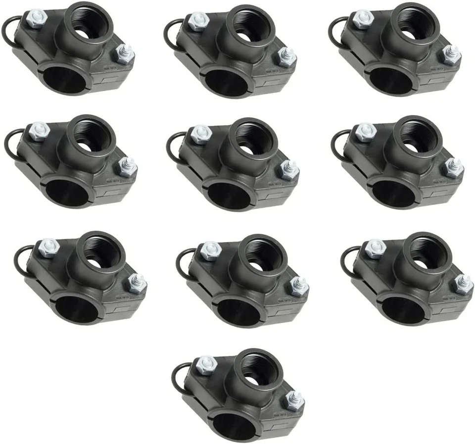 Magazzini GM PRESA STAFFA, Raccordi per Sistema di irrigazione  10PZ  32 x 1/2" - Immagine 1 di 4