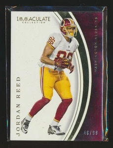 2016 IMMACULATE BASE /99 JORDAN REED REDSKINS - Picture 1 of 1