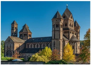 3x Postcard Postcard Romanesque Mary Laach Abbey Abbey Postcard Unused New - Picture 1 of 2