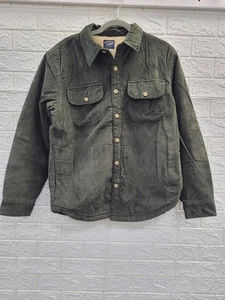 New J.Crew Mens Sherpa Lined Corduroy Shirt Jacket Size Medium US - Picture 1 of 6