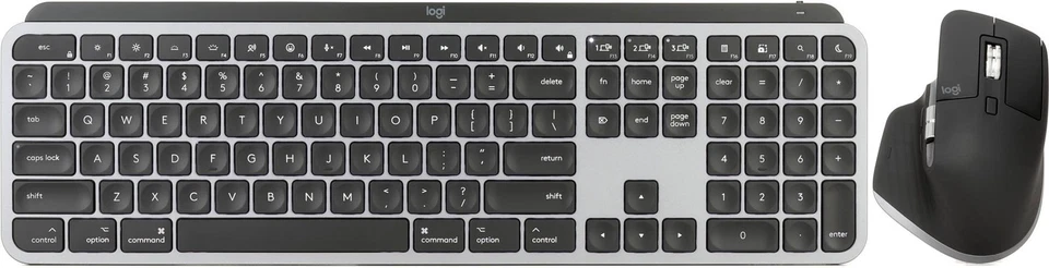 Logitech MX Keys S Keyboard and Mouse Combo for Mac - Graphite - Image 1 of 1
