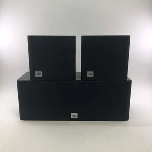 JBL TLX Home Theater Center & Two Surround Speakers Black - Picture 1 of 5