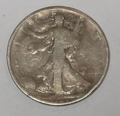 1921-P Walking Liberty Silver Half Dollar $1 in Good Condition Key Date - Image 1 of 2